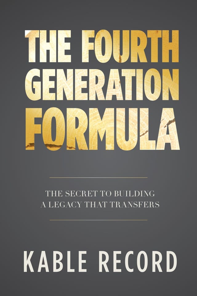 The Fourth Generation Formula by Kable Record — book cover